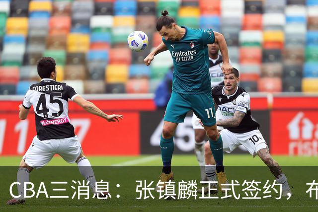 CBA三消息：张镇麟正式签约，布朗和广厦有矛盾，中国男篮增劲敌